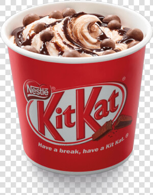 Mcdonalds Kit Kat Mcflurry  HD Png Download