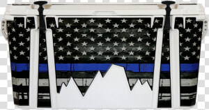 Usa Blue Line Journey  Front   Shoulder Bag  HD Png Download