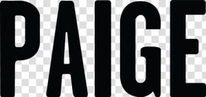 Paige Jeans Logo Png  Transparent Png