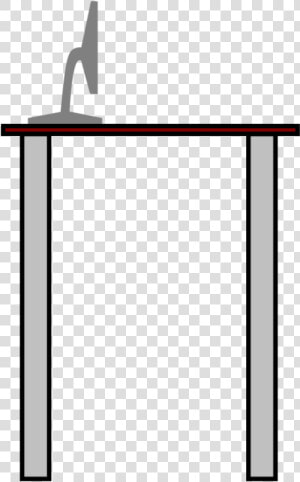 Fixed Desk  HD Png Download
