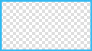 Simple Light Blue Webcam Overlay   Paper Product  HD Png Download