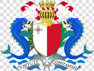 785px Coat Of Arms Of Malta 1964   National Symbol Of Malta  HD Png Download