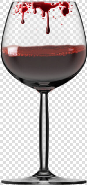  wine  wineglass  redwine  bloody  blood  glass  bloodyglass   Wine Glass With Blood  HD Png Download