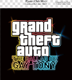 Grand Theft Auto  The Ballad Of Gay Tony  HD Png Download
