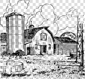 Shed estate monochrome Photography  HD Png Download
