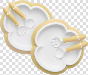 Babybjörn Plate And Spoon And Fork 2 pack Turquesa  HD Png Download