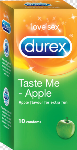Condoms Durex Png   Durex Taste Me Apple  Transparent Png