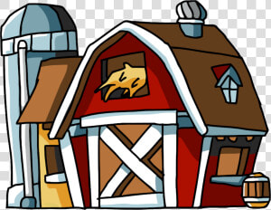 Barn   Cartoon Barn Png  Transparent Png