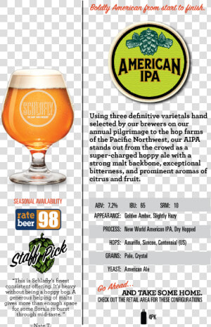 Schlafly Tasmanian Ipa  HD Png Download