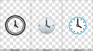 Clock Face Four Oclock On Various Operating Systems   Circle  HD Png Download