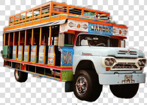  camion   Chiva Colombiana Png  Transparent Png