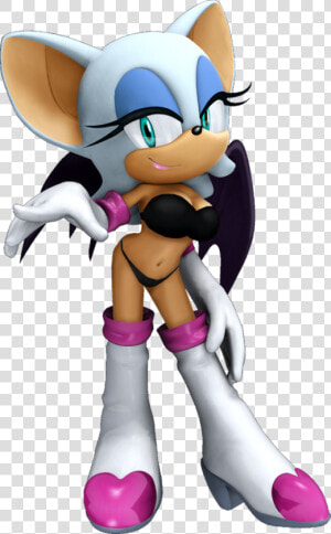 Rouge The Bat   Rouge The Bat Sonic 2006  HD Png Download