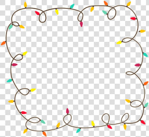 Vacaciones  Luces  Navidad  Decoración  Aislados   Christmas Lights Gif Transparent  HD Png Download