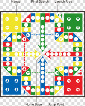 Vector Game Board   Aeroplane Chess  HD Png Download
