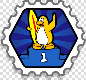 Club Penguin Rewritten Wiki   Club Penguin Survivor Stamp  HD Png Download