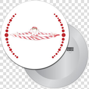 Peppermint Candy Cane Button   Magnet   Dance Button And Pin  HD Png Download