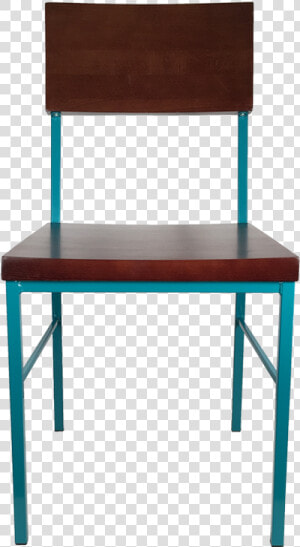 8518 Julian Metal Dining Chair Front View 2   Chair  HD Png Download