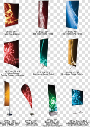 Banner Types And Sizes  HD Png Download