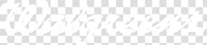 Walgreens Logo White Png  Transparent Png