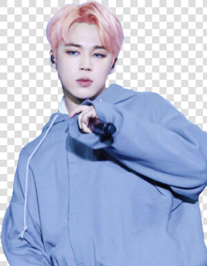  jimin  park  pink  blue  bts  kpop  kpopidol  korean   Park Jimin Jimin Bts  HD Png Download