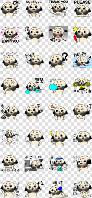 Kuma The Pug   Tir  HD Png Download
