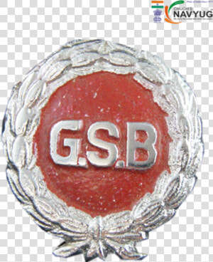 Cap Badge Gsb Security   Emblem  HD Png Download