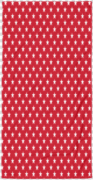 Red Stars Beach Towel   Polka Dot Black Blouse  HD Png Download