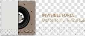 Iws105 Inwall Subwoofer   Editorial Periodistico  HD Png Download