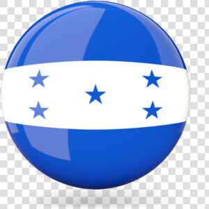 Glossy Round Icon   Honduras Flag  HD Png Download