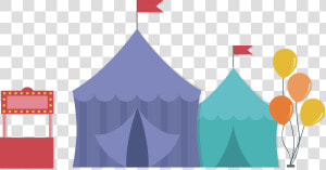 Carnival Transparent Cartoon   Cartoon Carnival Amusement Park Background  HD Png Download