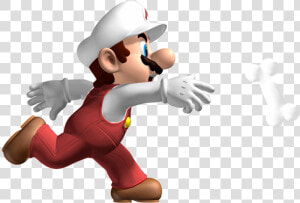 Super Mario Running Png Image   New Super Mario Bros Fire Mario  Transparent Png