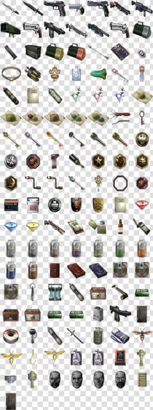 Resident Evil Hd Remaster Items  HD Png Download