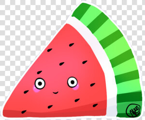 Picture Royalty Free Download Melon Drawing Kawaii  HD Png Download