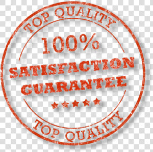 Satisfaction guarantee   Circle  HD Png Download