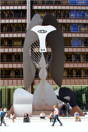 Picasso Sculpture Chicago Daley Plaza  HD Png Download