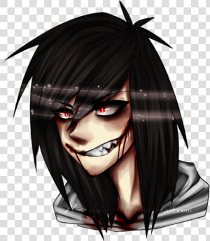 Drawing Creepy Creative   Jeff The Killer Drawing  HD Png Download