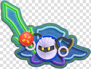 Kirby Epic Yarn Meta Knight Boss  HD Png Download
