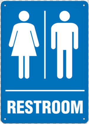 Restroom Sign  HD Png Download