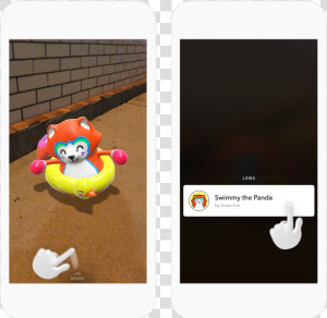 Snapchat Try Lens  HD Png Download
