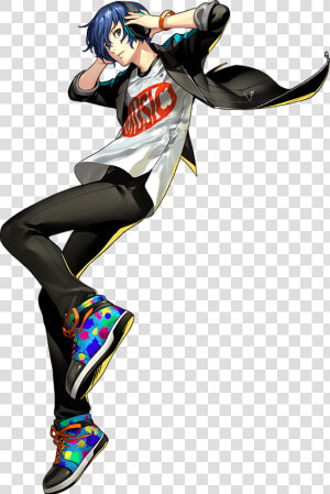 Persona 3 Protagonist Dancing  HD Png Download