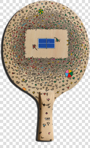 The Art Of Ping Pong   Table Tennis Racket  HD Png Download