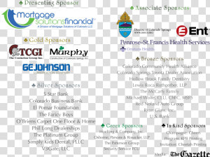 2018 Sponsor Line Up  HD Png Download
