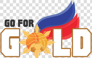 Go For Gold Philippines Logo  HD Png Download