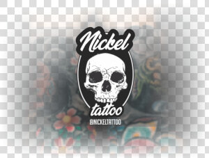 Nickel Tattoo   Skull  HD Png Download