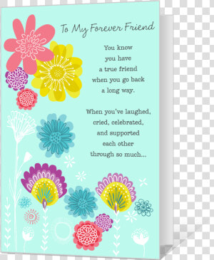 My Forever Friend Printable   Blue Mountain Friend Card  HD Png Download