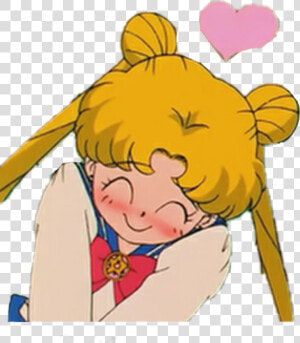 Transparent Sailor Moon Crystal Png   Aesthetic Sailor Moon In Love  Png Download
