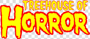 Treehouse Of Horror Title  HD Png Download
