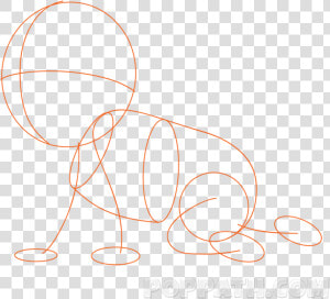 Draw A Baby Crawling  HD Png Download