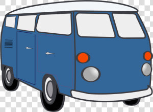 Library Clipart Bus   Vans Bus Clipart  HD Png Download