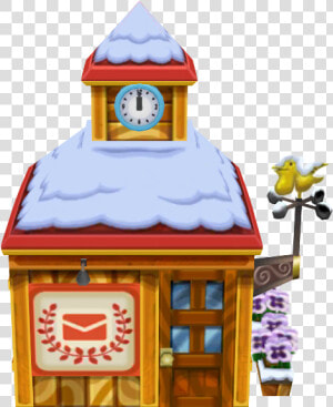 Download Zip Archive   Animal Crossing Post Office Model  HD Png Download